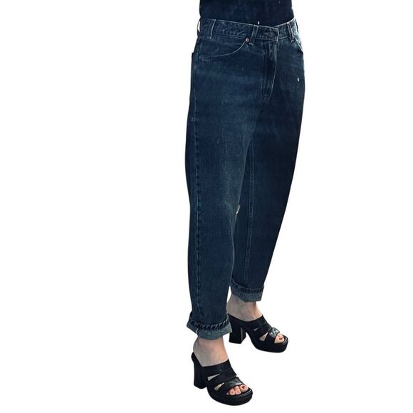 Levi's 550 Vintage 80s Orange Tag USA Relaxed Fit Blue Straight Jean Classic 33 - Picture 2 of 15